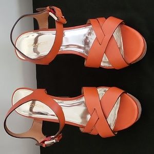 Coach Leather Dani Heel Size 8